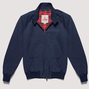 Navy G9 Baracuta Harrington Bomber Jacket